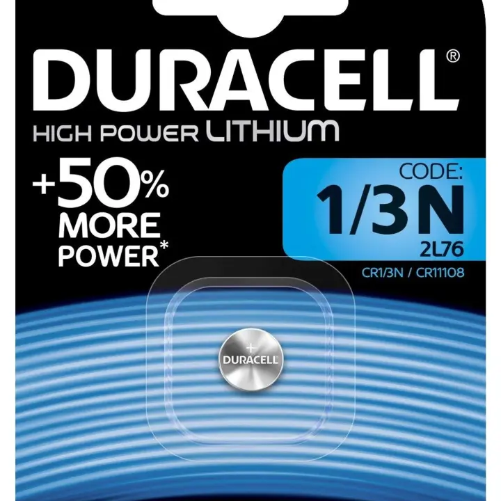 Duracell cr1/3n, 1/3, 1/3n, dl1-3n, cr 1/3n, dl1/3N, 2l76