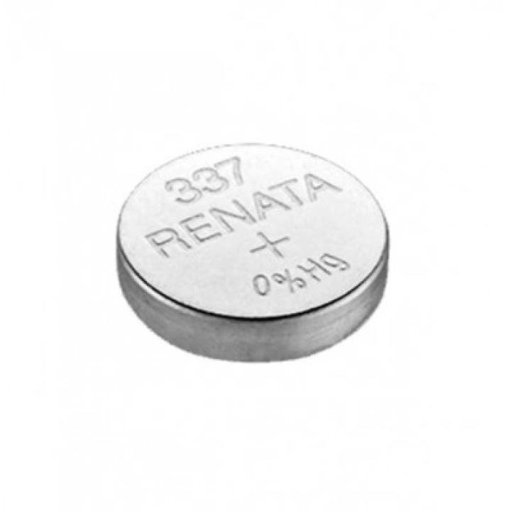 Renata 337 SR416SW (Original) 1.55V 8mAh Silver Oxide Button Cell Battery