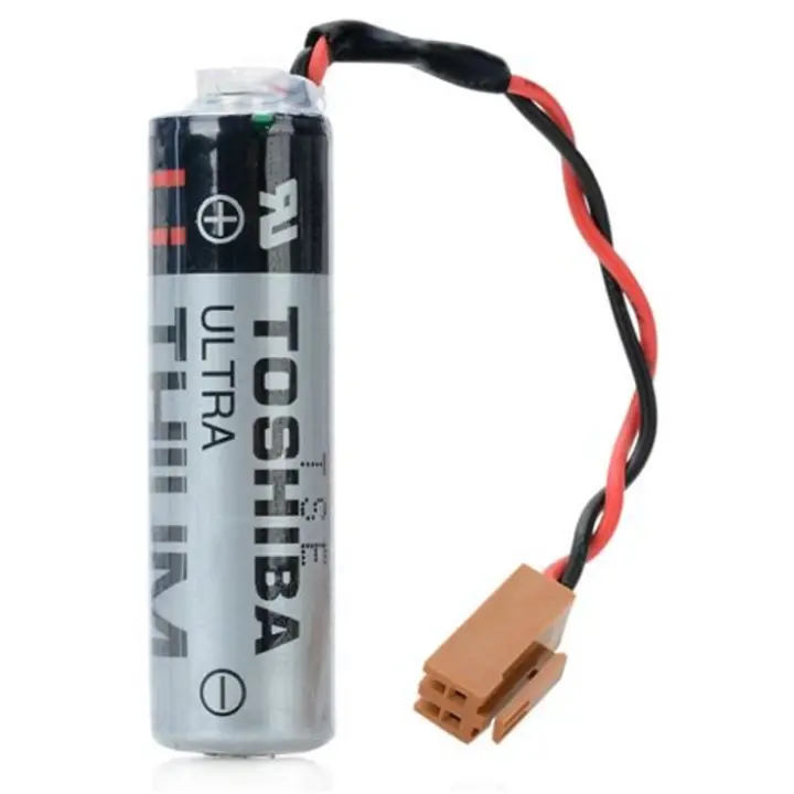 Toshiba ER6V/3.6V Lithium Battery with Brown pin