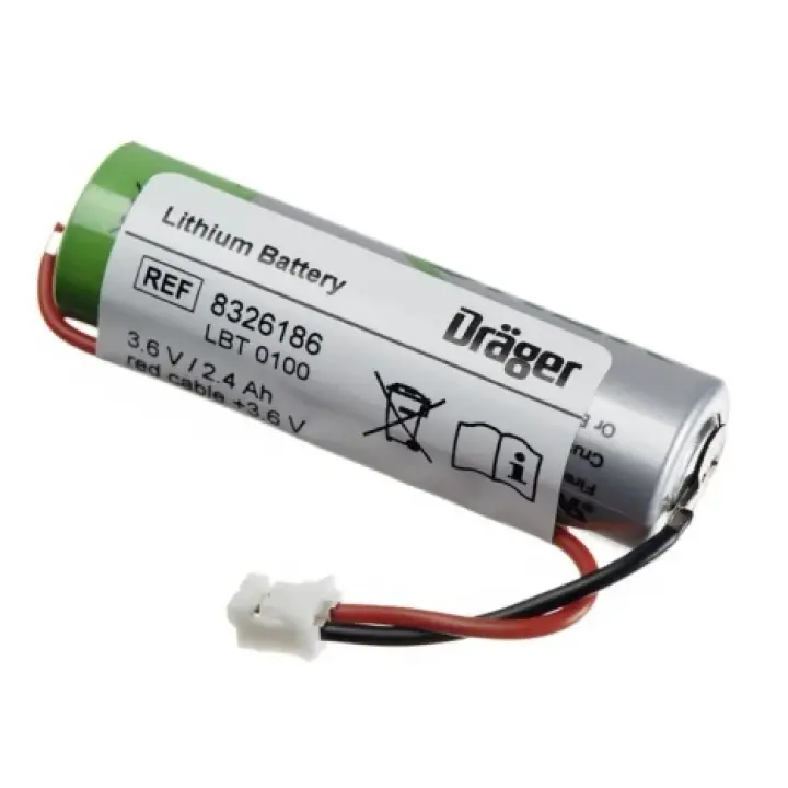 Xeno 3.6V XL-060F AA Lithium Battery Compatible with Drager 8326186, 8326856 Equipment Battery