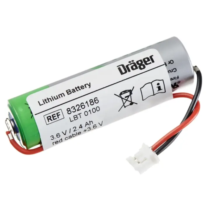Drager Battery 3.6 AA Lithuim Battery