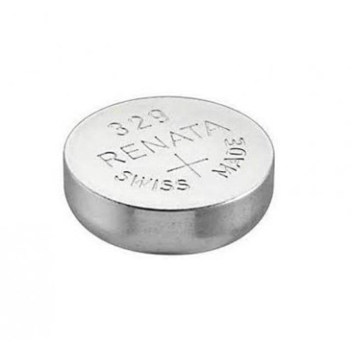 Renata 329 SR731SW (Original) 1.55V 37mAh Silver Oxide Button Cell Battery