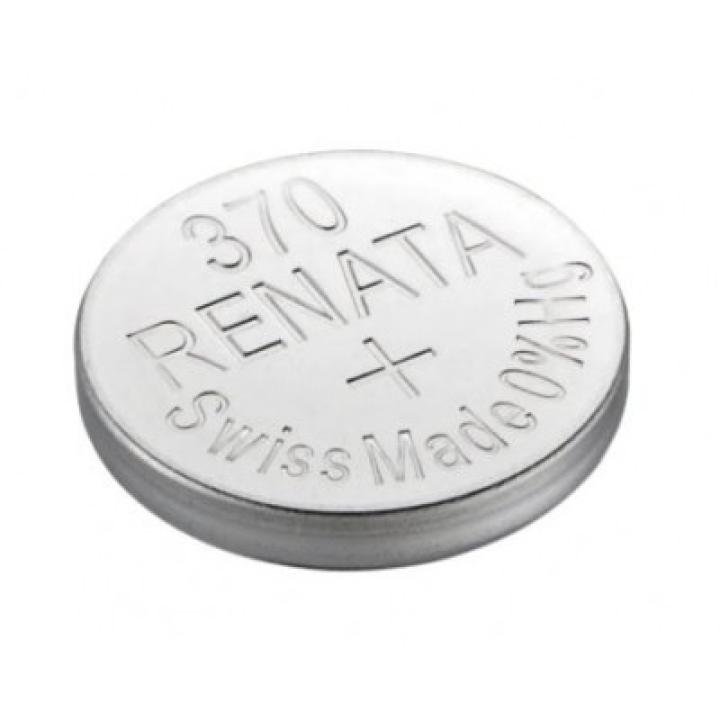 Renata 370 SR920W 1.55V 40mAh Silver Oxide Button Cell Battery