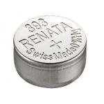 Renata 393 SR754W (Original) 1.55V 80mAh Silver Oxide Button Cell Battery