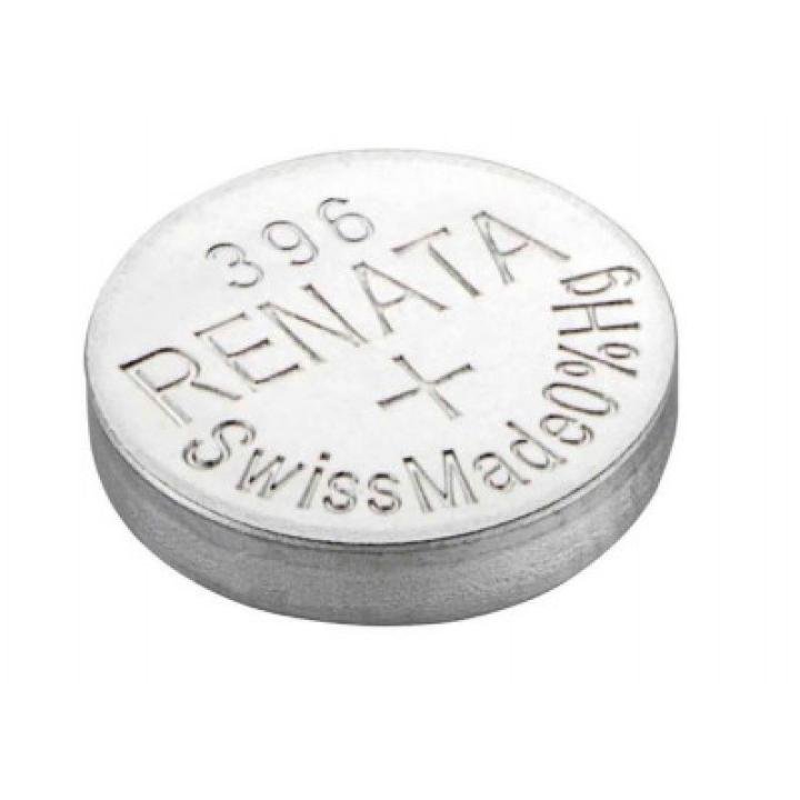 Renata 396 SR726W (Original) 1.55V 32mAh Silver Oxide Button Cell Battery