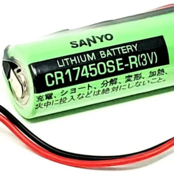 Sanyo CR17450SE-R 3V - 3.0V Lithium Battery For Fanuc A98L-0031-0012