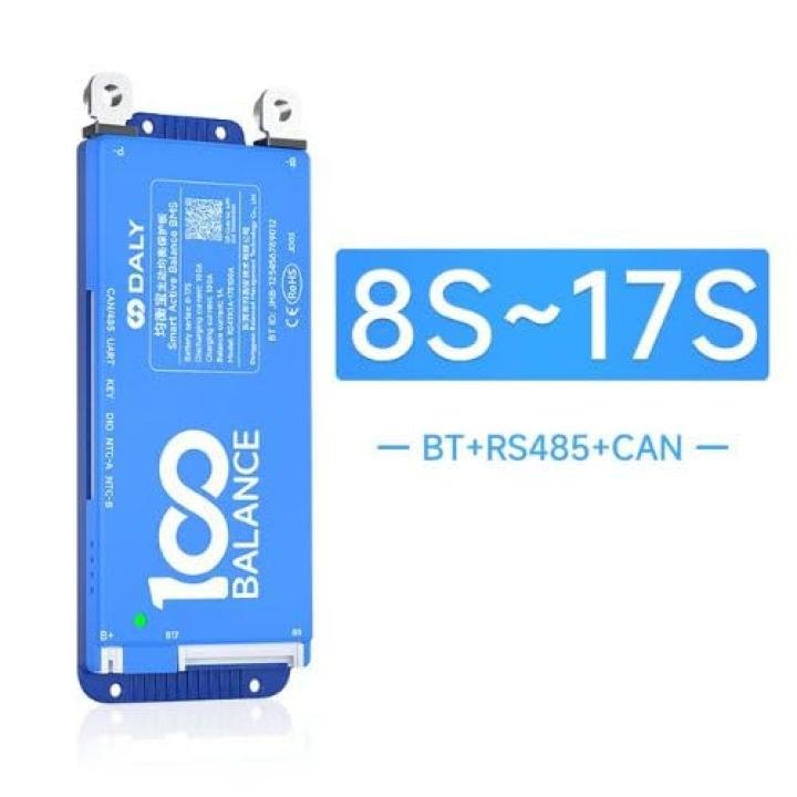 DALY100 BALANCE 8S-17S 40A SMART BMS WITH BLUETOOTH & ACTIVE BALANCING