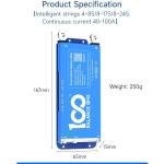 DALY100 BALANCE 8S-24S 100A SMART BMS WITH BLUETOOTH & ACTIVE BALANCING