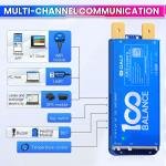 DALY, 150A 8-24S, 24-72V BMS with 1A Active Balancer and Built-in Bluetooth for Lithium/LFP/LTO Battery Pack, Works with 100BALANCE Mobile App