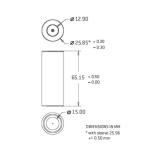 A123 26650 4000mAh LiFePO4 Battery – 3.2V 20A High-Drain Cell for Power Equipment & DIY Projects