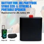 JBL PartyBox Stage 320 and Xtreme 4 Portable Speaker, Replacement for JBL Battery 400, 7.4V, 10000mAh, Lithium ion