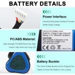 7800mAh Battery for JBL Charge 5 Bluetooth Speaker, Replacement for JBL GSP-1S3P-CH40 GSP-1S3P-CH4A Battery