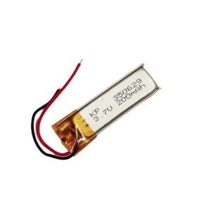3.7V 200mAH (Lithium Polymer) Lipo Rechargeable Battery Model KP-350629