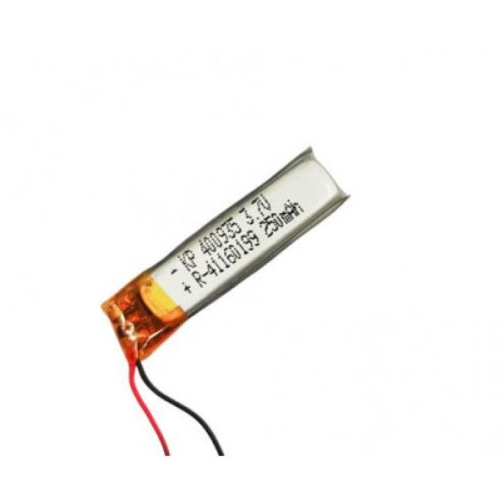 3.7V 250mAH (Lithium Polymer) Lipo Rechargeable Battery Model KP-400935