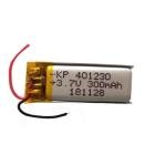 3.7V 300mAH (Lithium Polymer) Lipo Rechargeable Battery Model KP-401230