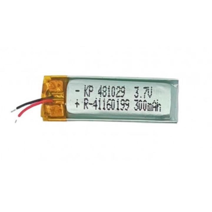 3.7V 300mAH (Lithium Polymer) Lipo Rechargeable Battery Model KP-481029