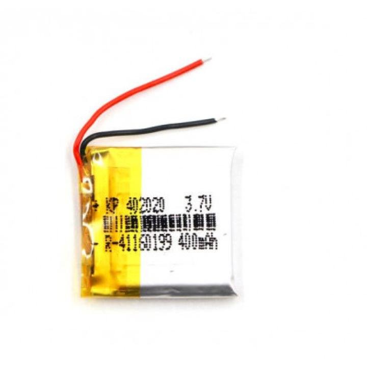 3.7V 400mAH (Lithium Polymer) Lipo Rechargeable Battery Model KP-402020