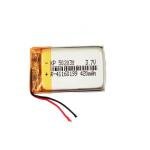 3.7V 420mAH (Lithium Polymer) Lipo Rechargeable Battery Model KP-502030