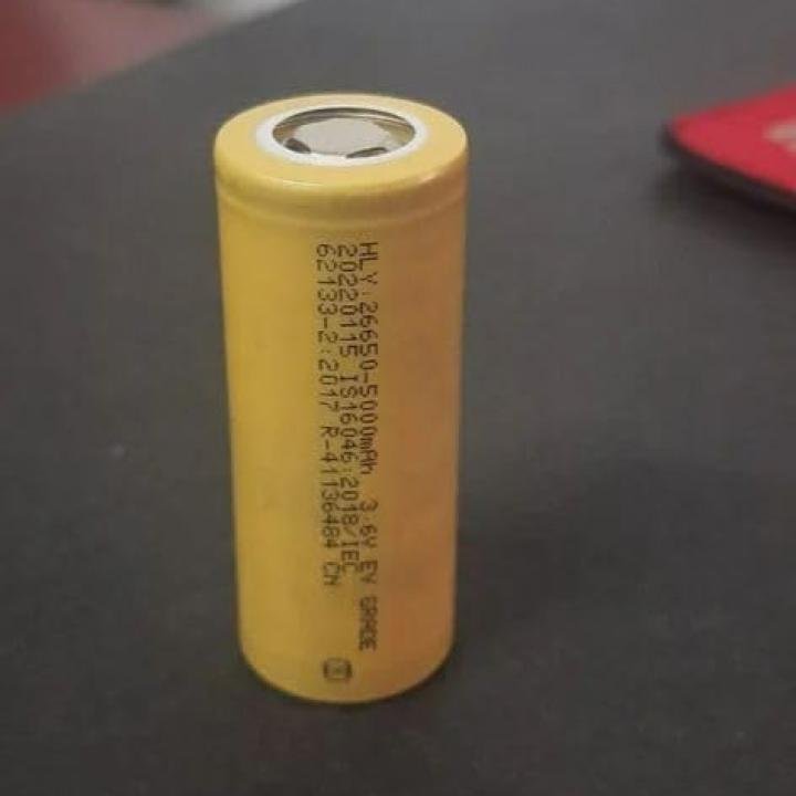 HLY 3.7V 5000mAh 26650 3C EV