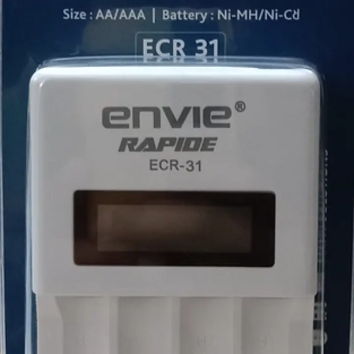 Envie Rapide ECR 31 AA and AAA Battery Charger
