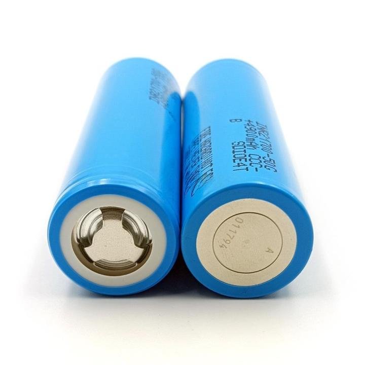 Wholesale Sam INR21700 50E Battery 21700 5000mAh 3.7V Lithium Ion Rechargeable Cell 3.7V 21700 50E for Samsung