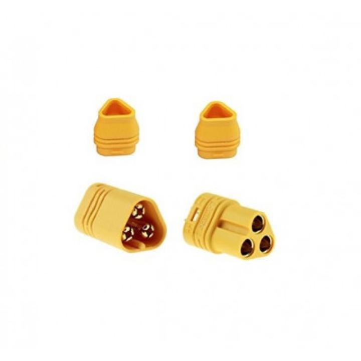 MT30 3 Pole Motor-ESC Connector Set Male-Female Pair - 1 Set