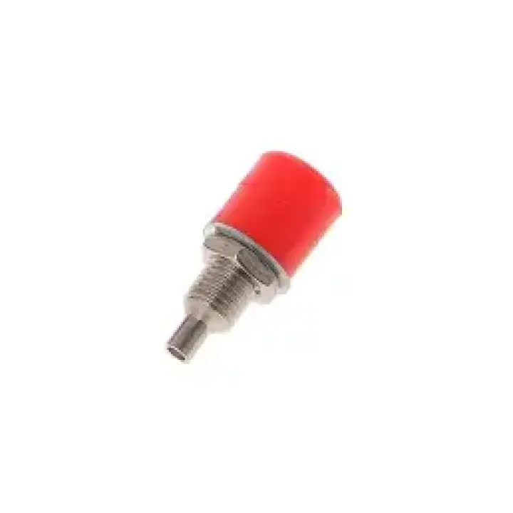 Red 4mm Banana Jack Socket 7.5mm Panel Socket