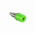Green 4mm Banana Jack Socket 7.5mm Panel Socket