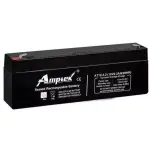 Amptek 12 V 2.2 Ah Black Sealed Rechargeable SMF Industrial Battery, AT12-2.2