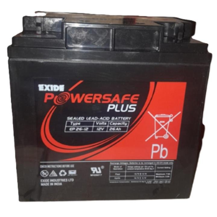 Exide Power Safe Plus 12V 26AH SMF Battery