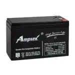 Amptek 6 V 1.3 Ah Black Sealed Rechargeable SMF Industrial Battery, AT6-1.3
