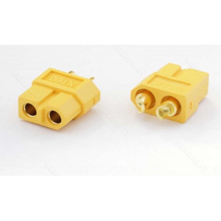 XT60 Female Connectors - 2 Pieces Pack - Genuine
