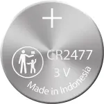 CR2477 3V lithium coin cell battery