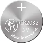 CR2032 3V lithium coin cell