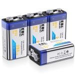 EBL 9V 280Mah Rechargeable Batteries